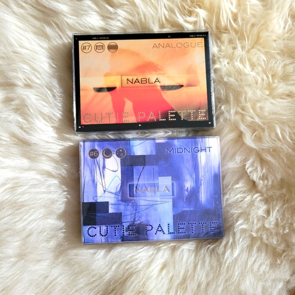 NEW!! Nabla Cutie Palettes - Analogue and Midnight
